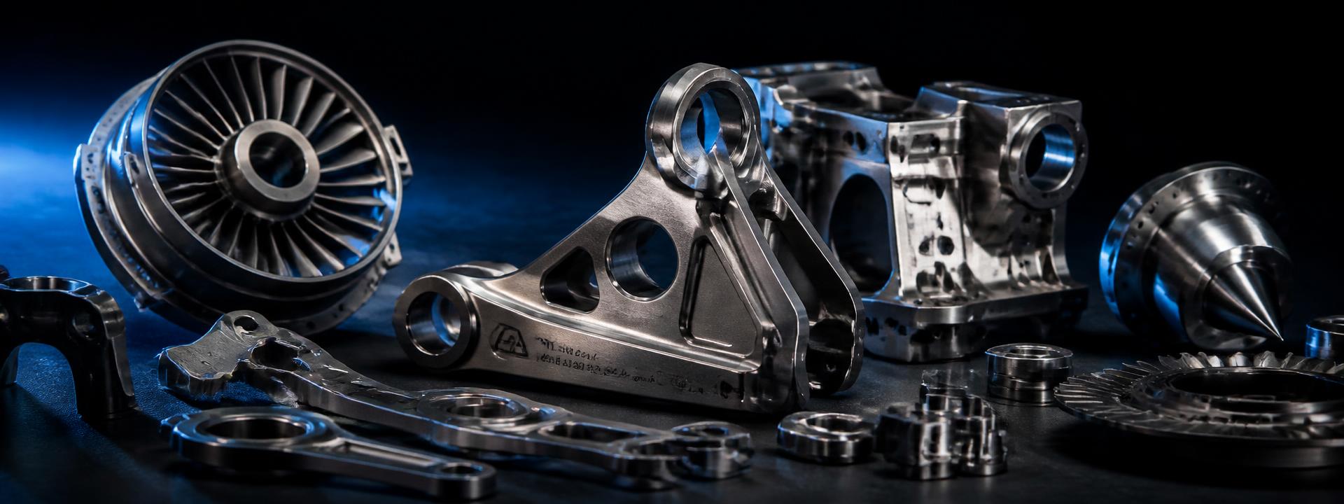 Precision machined aerospace components